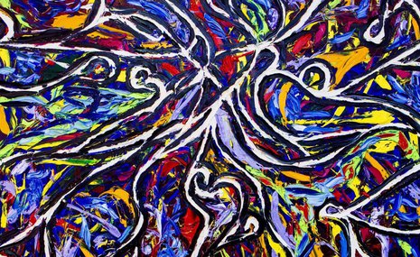 Абстрактный экспрессионизм с сибирским темпераментом
