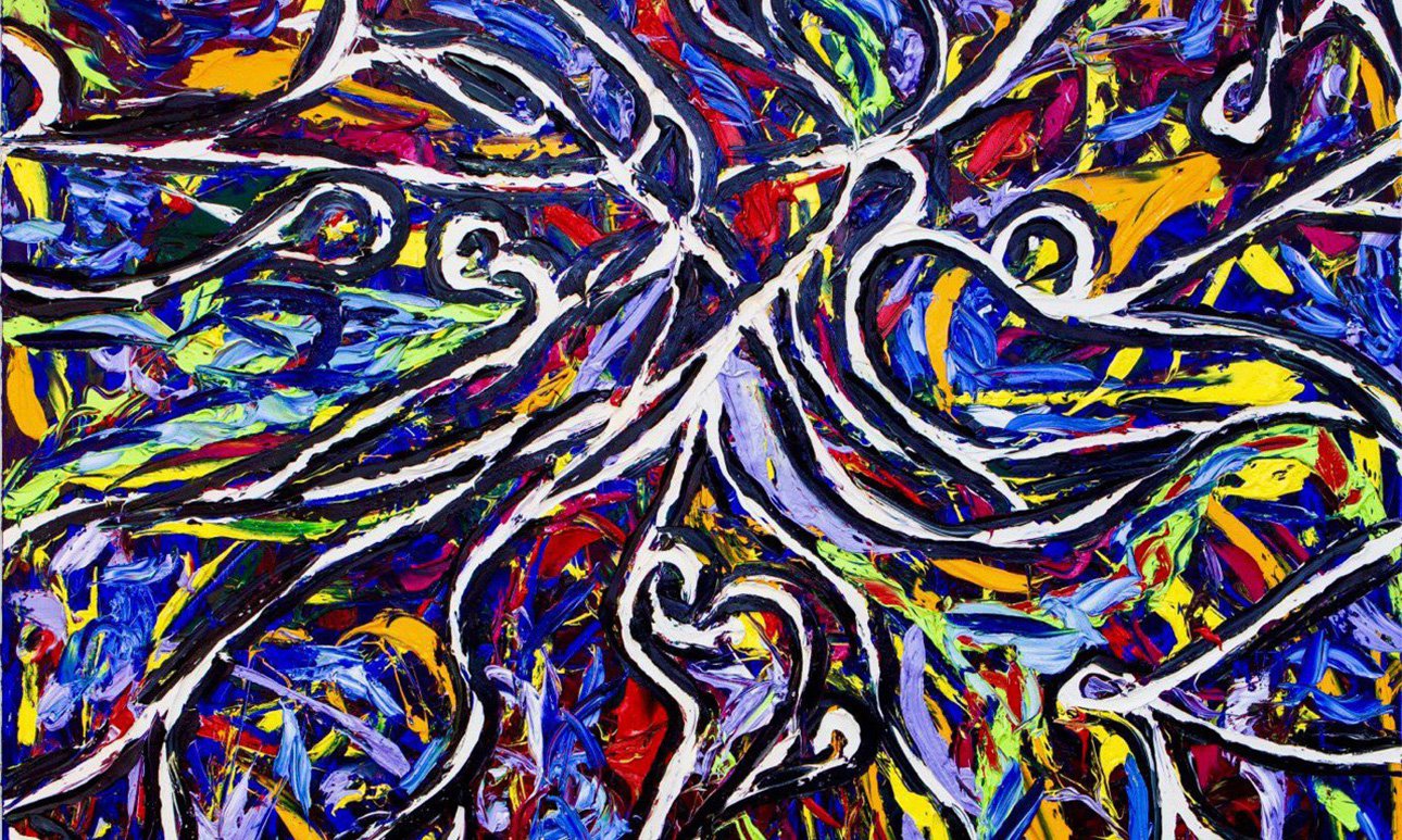 Дмитрий Сухов. Petal. Масло, холст. 2022.  Фото: Архив художника