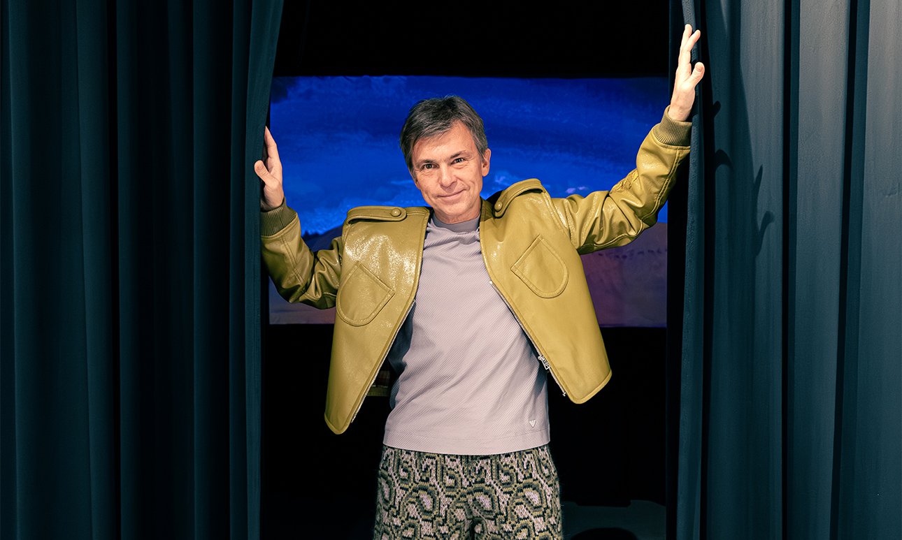 Игорь Суханов в арт-пространстве «ДК Громов».  Фото: Елизавета Медунецкая/ДК Громов