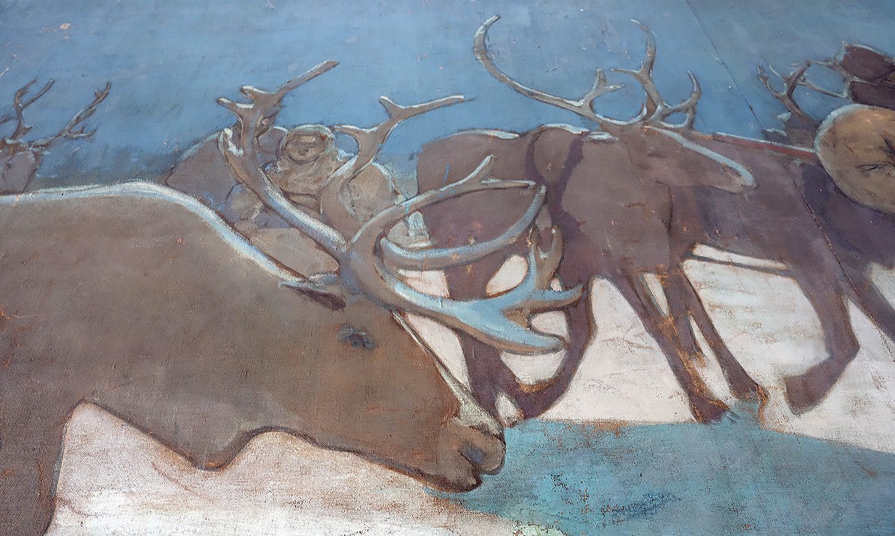 Самой сложной задачей оказалось удаление поверхностных загрязнений и грубых записей, искажавших авторский колорит и фактуру. Фото: Государтсвенная Третьяковская галерея