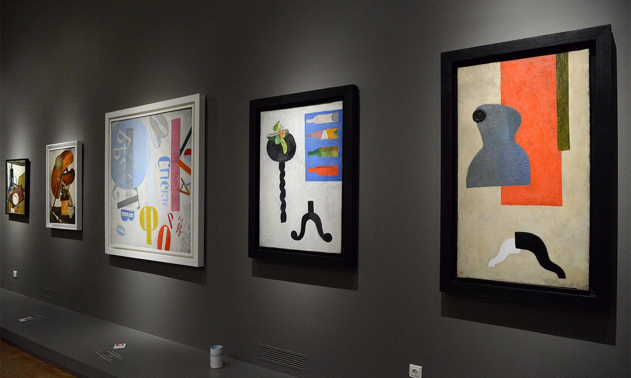 Выставка «Наш авангард. Великий эксперимент русского искусства» в Русском музее. Фото: Евгений Елинер/Государственный Русский музей