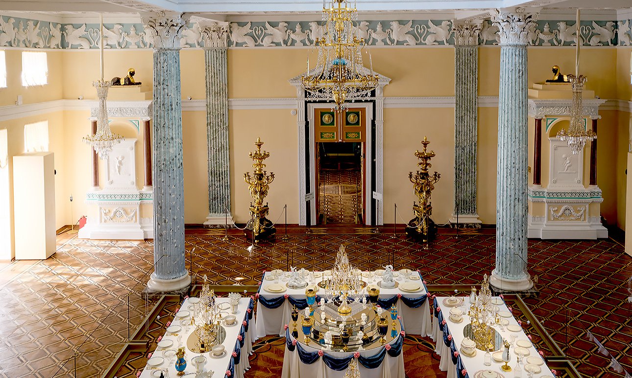 Египетский павильон в усадьбе Останкино.  Фото: Государственный дворцово-парковый музей-заповедник «Останкино и Кусково»