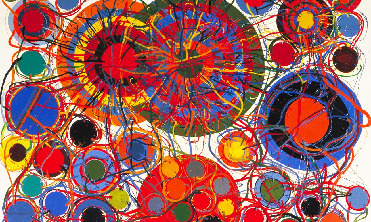 Ацуко Танака. «Врата ада». 1965–1969. Фрагмент.  Фото: Kanayama Akira and Tanaka Atsuko Association/The National Museum of Art, Osaka