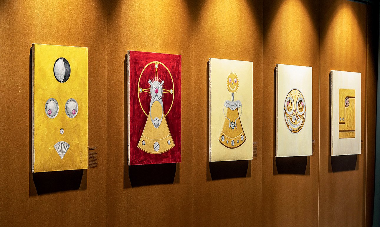 Экспозиция работ Константина Чайкина на выставке в Музее Гаража особого назначения ФСО России.  Фото: из архива Константина Чайкина