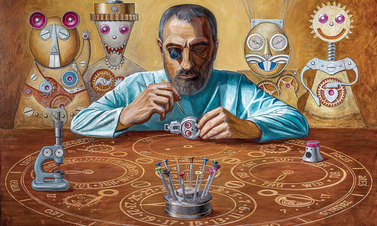 Константин Чайкин. «Безумное часовое чаепитие».  Фото: из архива Константина Чайкина