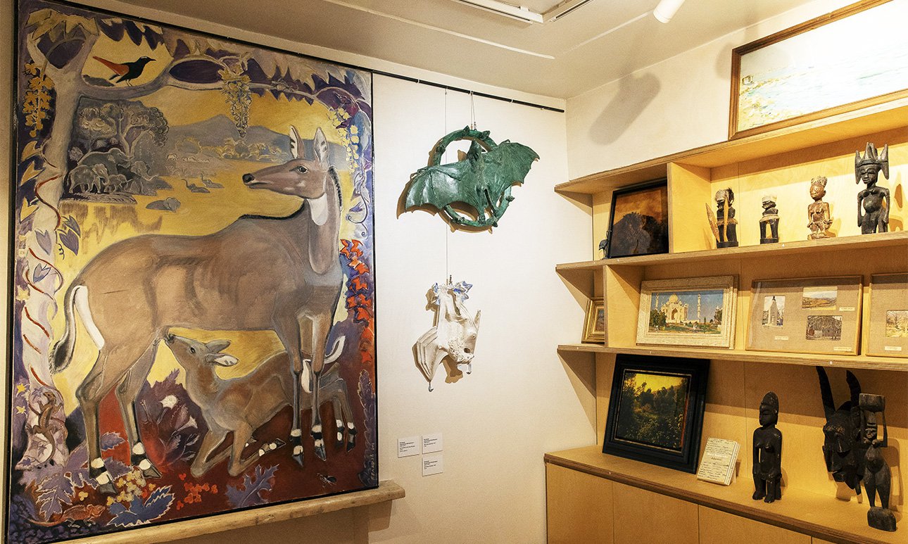 Выставка-путешествие «Заграница — это миф?!» в музейном центре «Масловка. Городок художников».  Фото: Наташа Польская