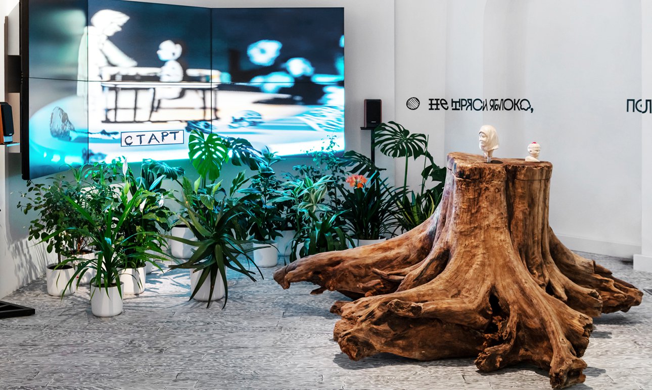 Выставка «Я иду искать! Современное искусство в традиционном музее» в «Царицыно».  Фото: Юлия Захарова