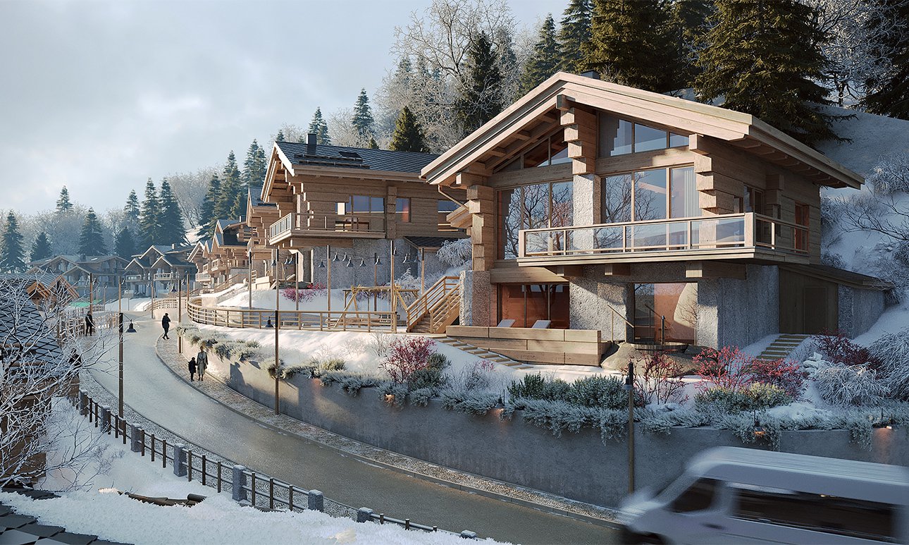 Комплекс индивидуальных вилл «Шале 1032».  Фото: «Группа Мантера»