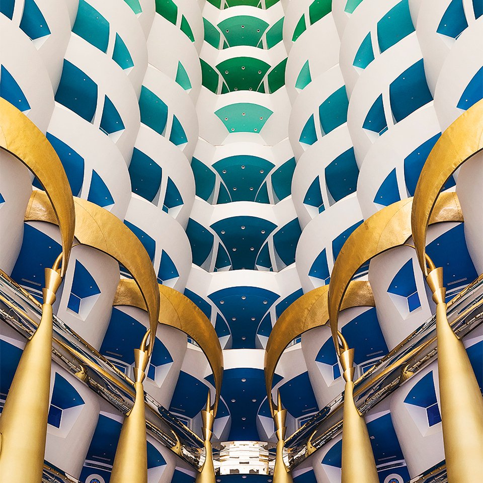 Атриум отеля Jumeirah Burj Al Arab.  Фото: Jumeirah Burj Al Arab