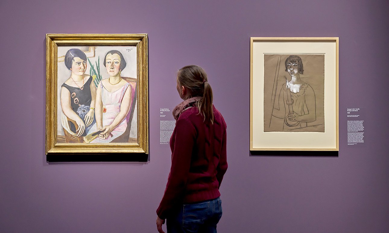 Выставка «Бекман» в Штеделевском музее.   Фото: Norbert Miguletz/Städel Museum