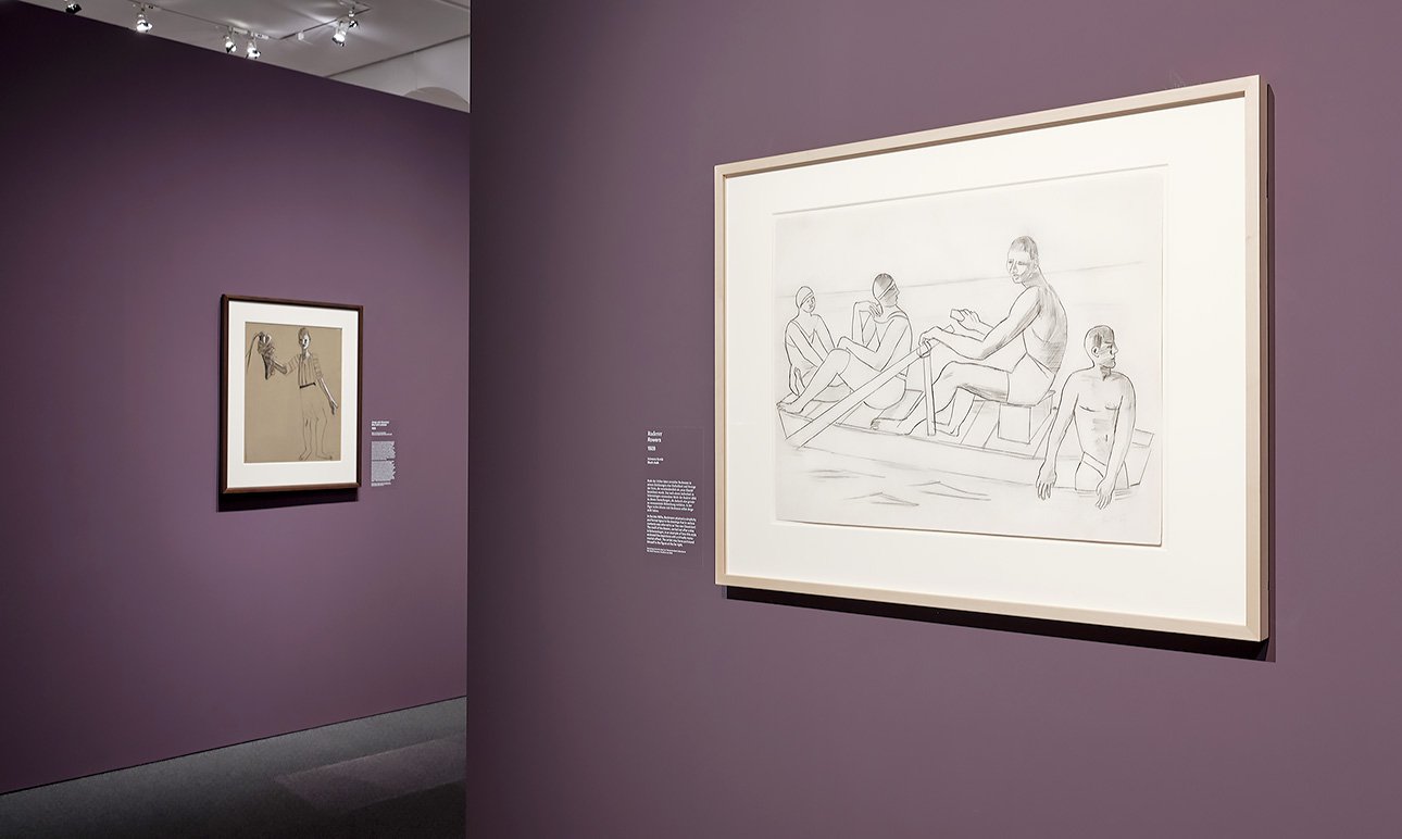 Выставка «Бекман» в Штеделевском музее.   Фото: Norbert Miguletz/Städel Museum