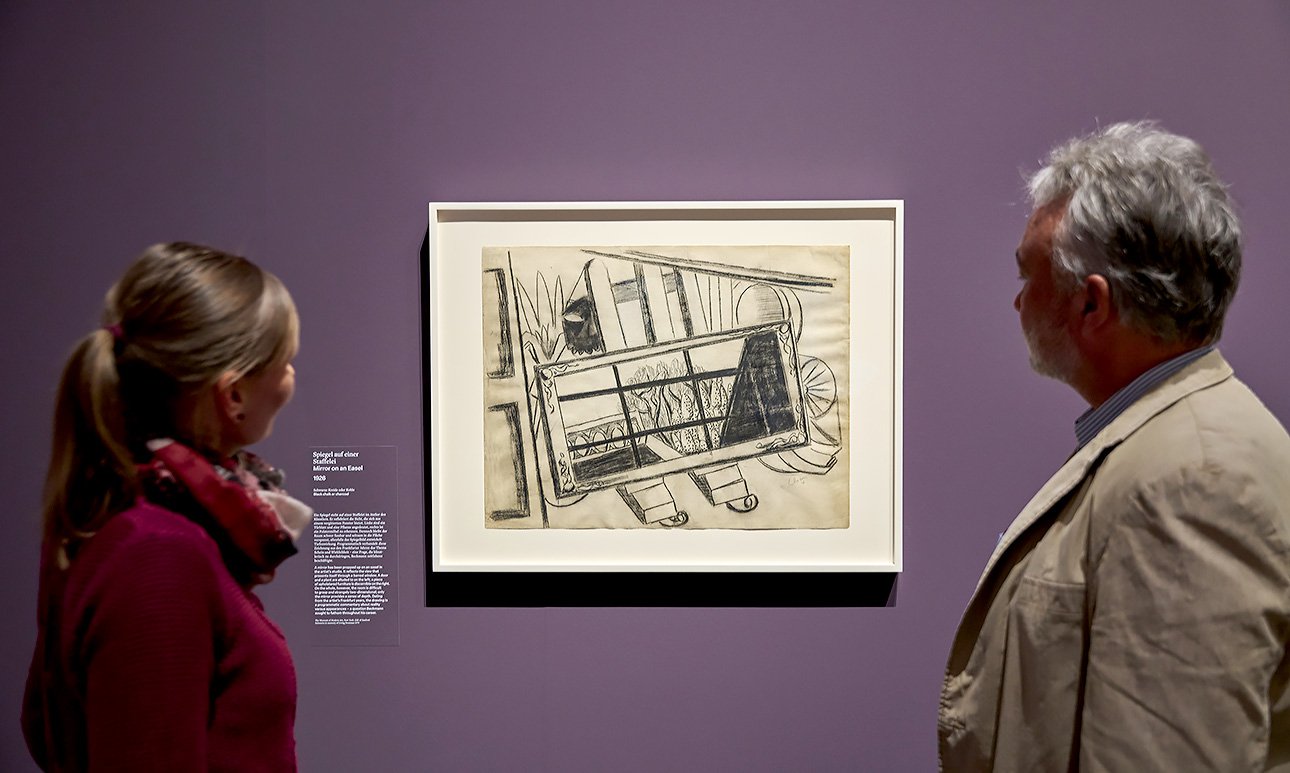 Выставка «Бекман» в Штеделевском музее.   Фото: Norbert Miguletz/Städel Museum