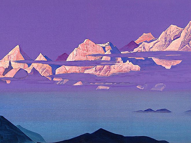 Николай Рерих. «Гималаи». 1933. Courtesy of Nicholas Roerich Museum, New York