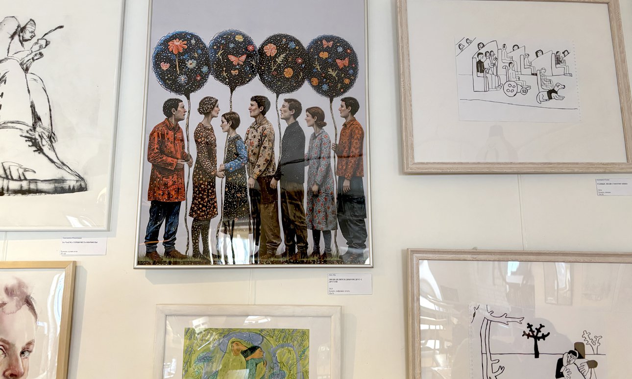 Интерьер кафе «Разные зёрна».  Фото: Алёна Лапина