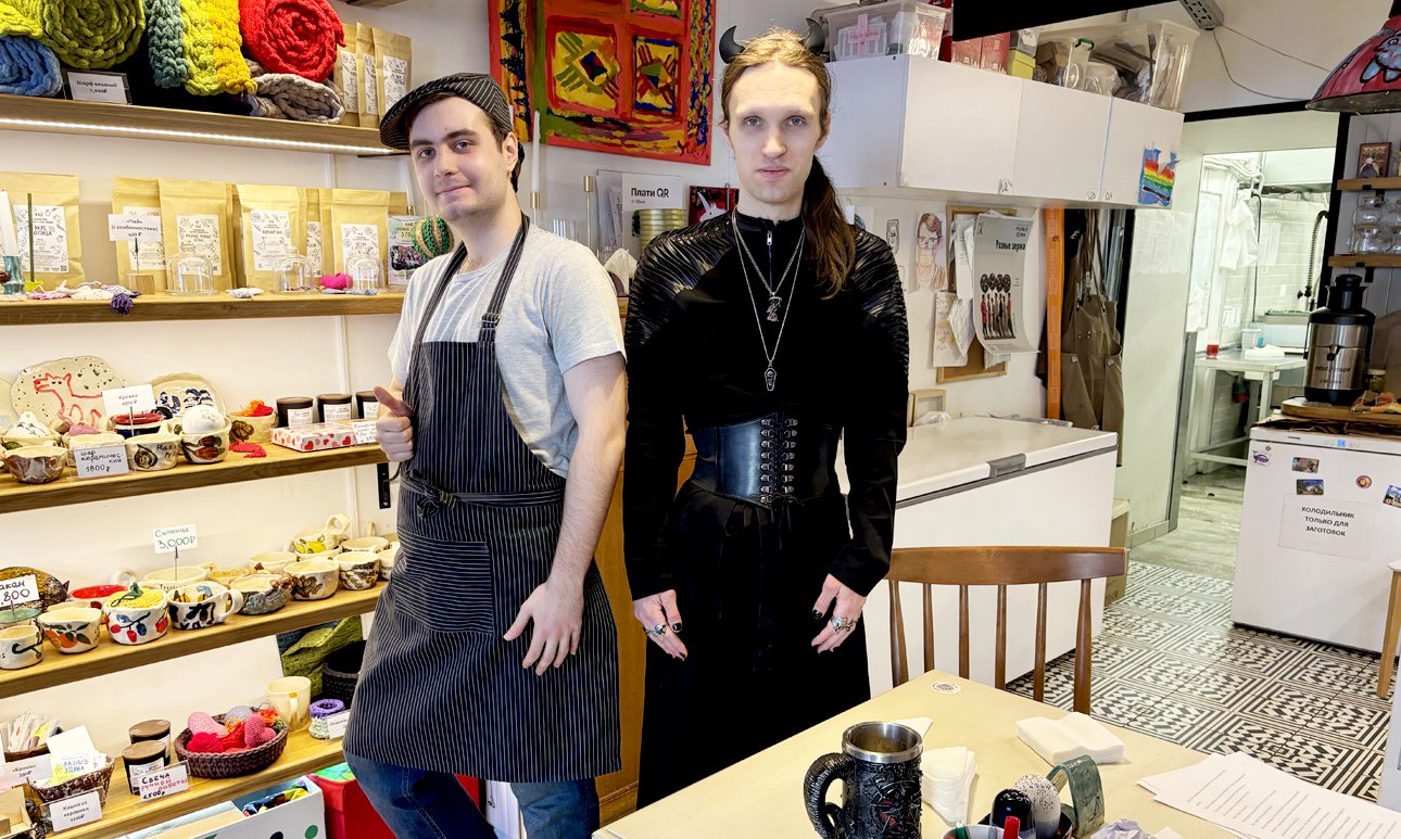 Сотрудники кафе «Разные зёрна».  Фото: Алёна Лапина