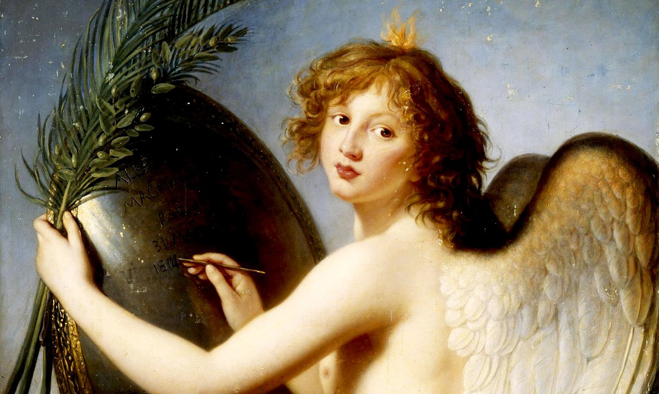 Элизабет Виже-Лебрён. «Гений Александра I».  1814.  Фото:  Государственный Эрмитаж