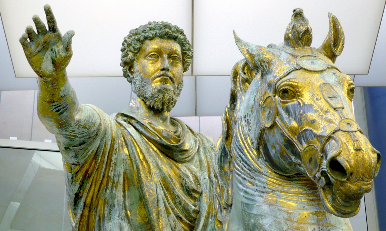 Конная статуя Марка Аврелия. 170-е годы н.э. Капитолийские музеи.  Фото: Wikimedia Commons