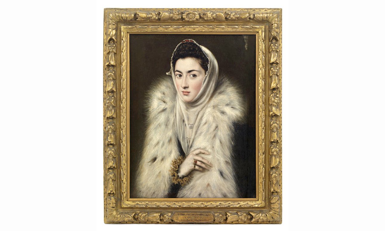 Алонсо Санчес Коэльо. «Портрет дамы в меховой накидке». 1584–1585.  Дом-музей Поллока, Глазго Фото: Pollok House
