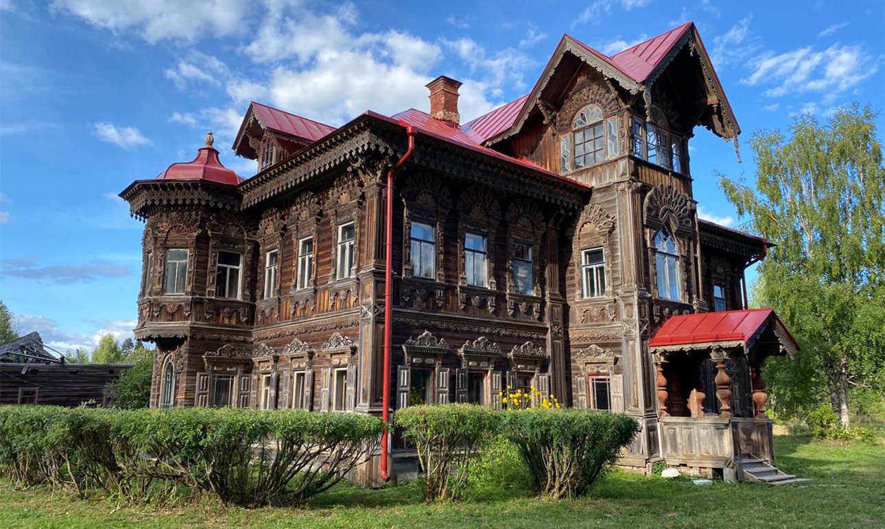 Терем Ивана Поляшова в деревне Погорелово.  Фото:Иван Евграфов/Проект «Консервация»