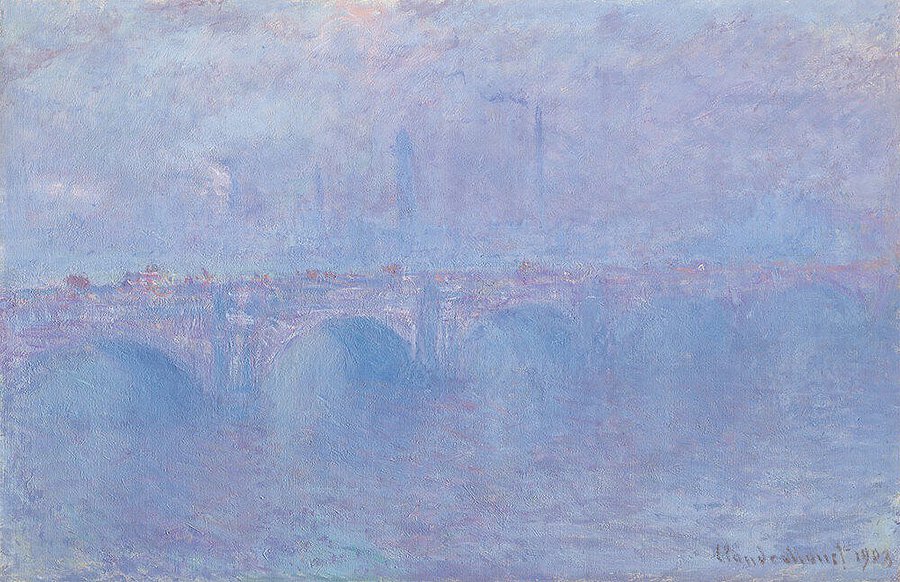 Клод Моне. «Мост Ватерлоо. Эффект тумана». 1899–1903. Эстимейт около $35 млн. Аукцион Christie’s 11 мая 2021 г. Фото: Christie’