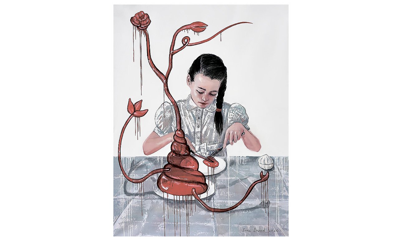 Ирина Дрозд. «Ужин с монстром». 2020.  Фото: личный архив художника