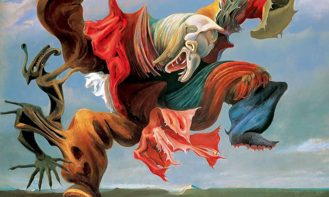 Макс Эрнст. «Ангел домашнего очага, или Триумф сюрреализма». 1937 Фото: Centre Pompidou