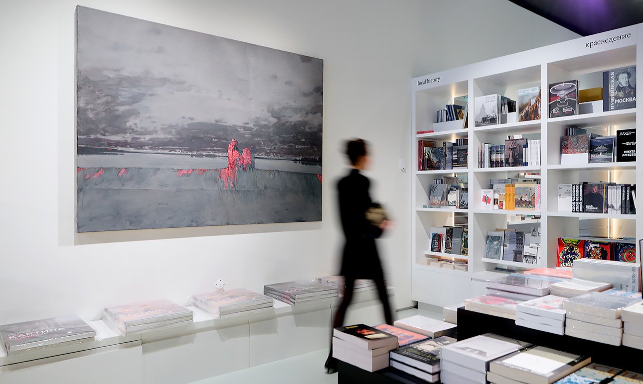 Книжный магазин и кафе «Подписные издания» в Музее русского импрессионизма.  Фото: Музей русского импрессионизма в Музее русского импрессионизма