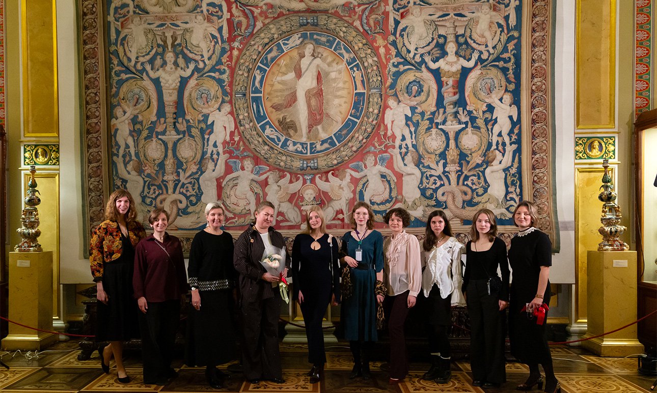 Представление шпалеры «Аполлон и знаки зодиака».  Фото: Светлана Рагина/Государственный Эрмитаж