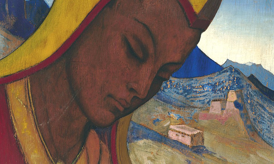 Николай Рерих. «Тибетский лама». Фрагмент. Фото: Christie’s