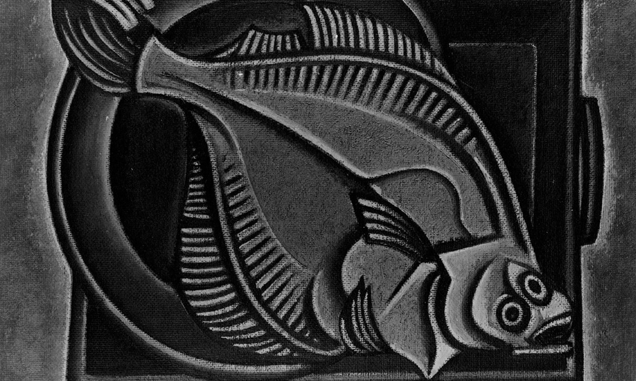 Дмитрий Краснопевцев. «Натюрморт с камбалой». 1961.  Фото: Музей AZ