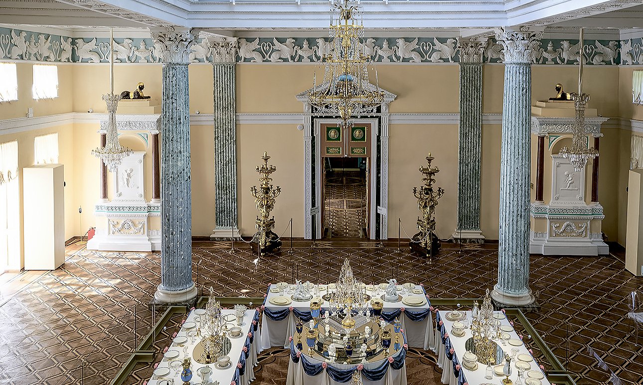 Египетский павильон в усадьбе Останкино. Фото: Государственный дворцово-парковый музей-заповедник «Останкино и Кусково»