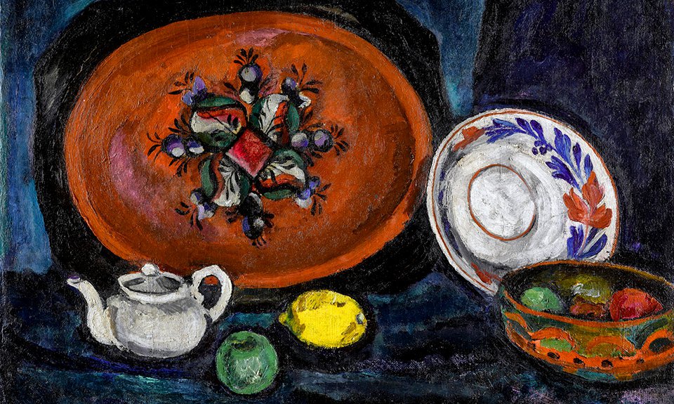 Петр Кончаловский. «Натюрморт с чайником и подносом». 1910-1912. Фото: Sotheby’s