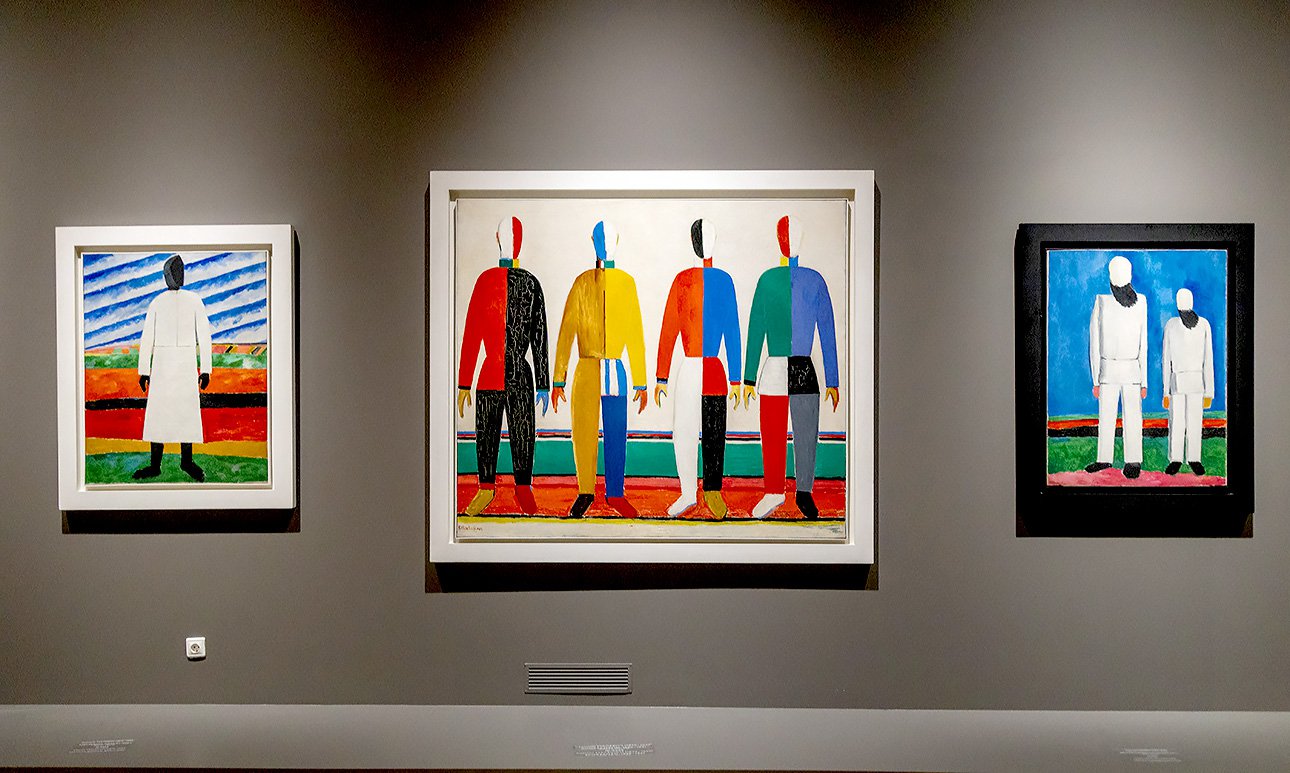 Выставка «Наш авангард. Великий эксперимент русского искусства» в Русском музее. Фото: Олег Золото/Государственный Русский музей