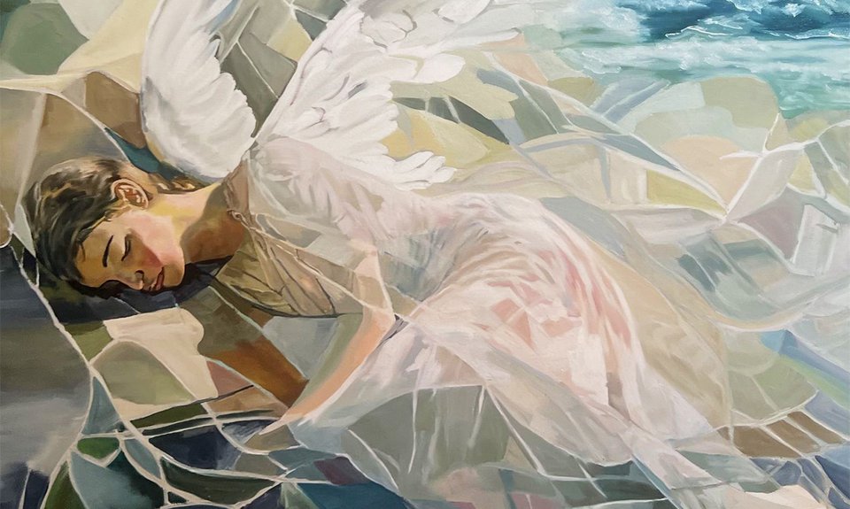 Юлия Назар. «Спящий ангел».  Фото: галерея «21-й век»