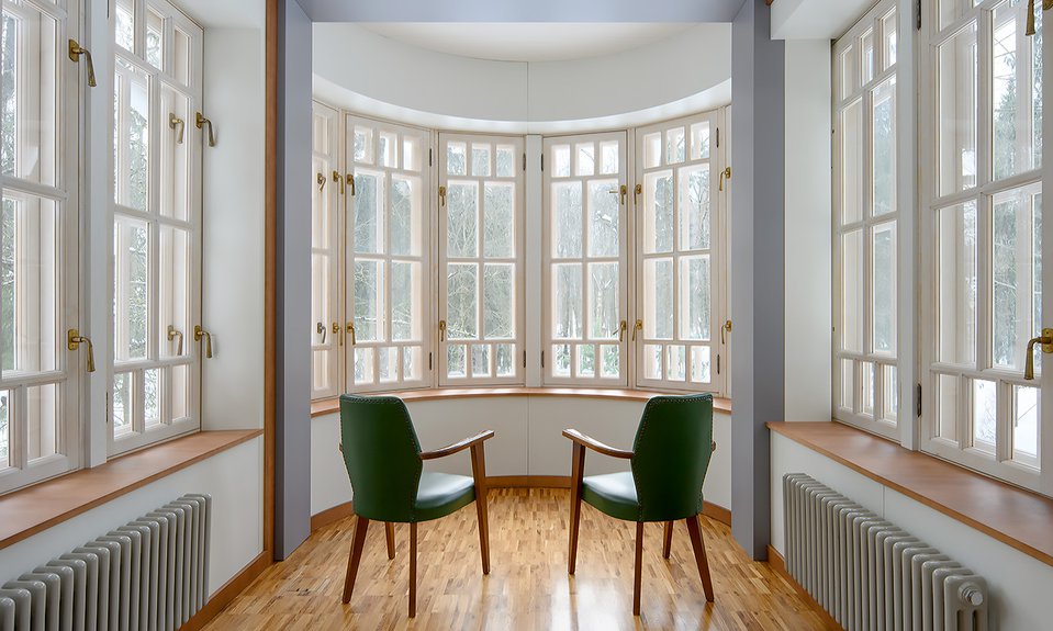 В музейном доме «Первая дача» в Коттедже № 1 в Доме творчества «Переделкино». Фото: Даниил Анненков