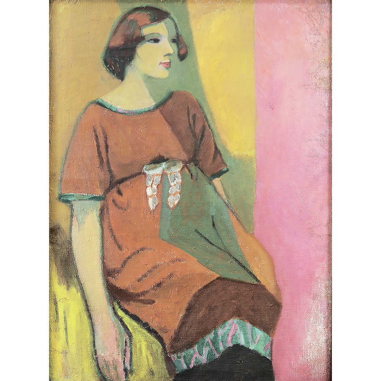 Натан Альтман. «Женщина с серебряным поясом». 1911. Фото: архив Валентина Шустера