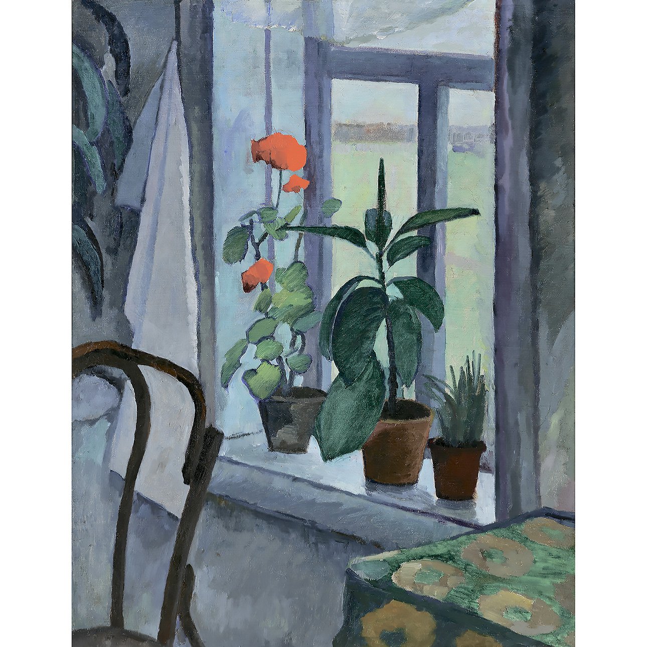 Лев Бруни. «Натюрморт с геранью». 1915. Фото: архив Валентина Шустера