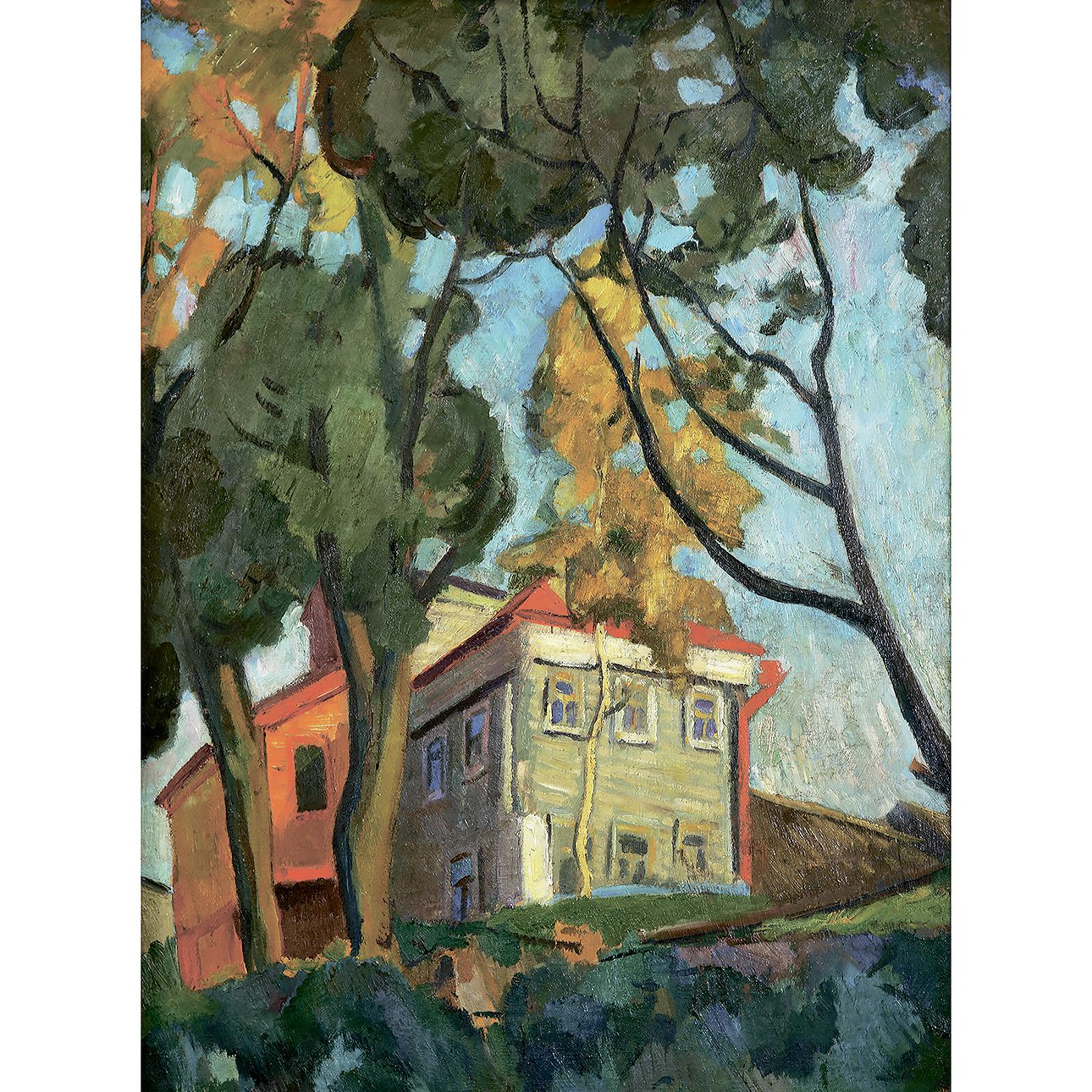 Роберт Фальк. «Пейзаж с домиком». 1911.  Фото: архив Валентина Шустера