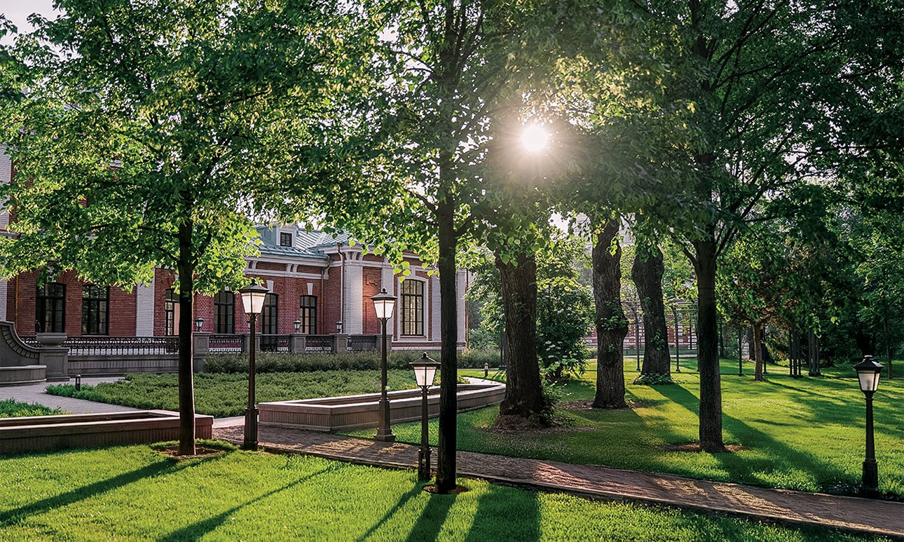 «Городская усадьба в Орлово-Давыдовском» с парком площадью 2 га.  Фото: Sminex