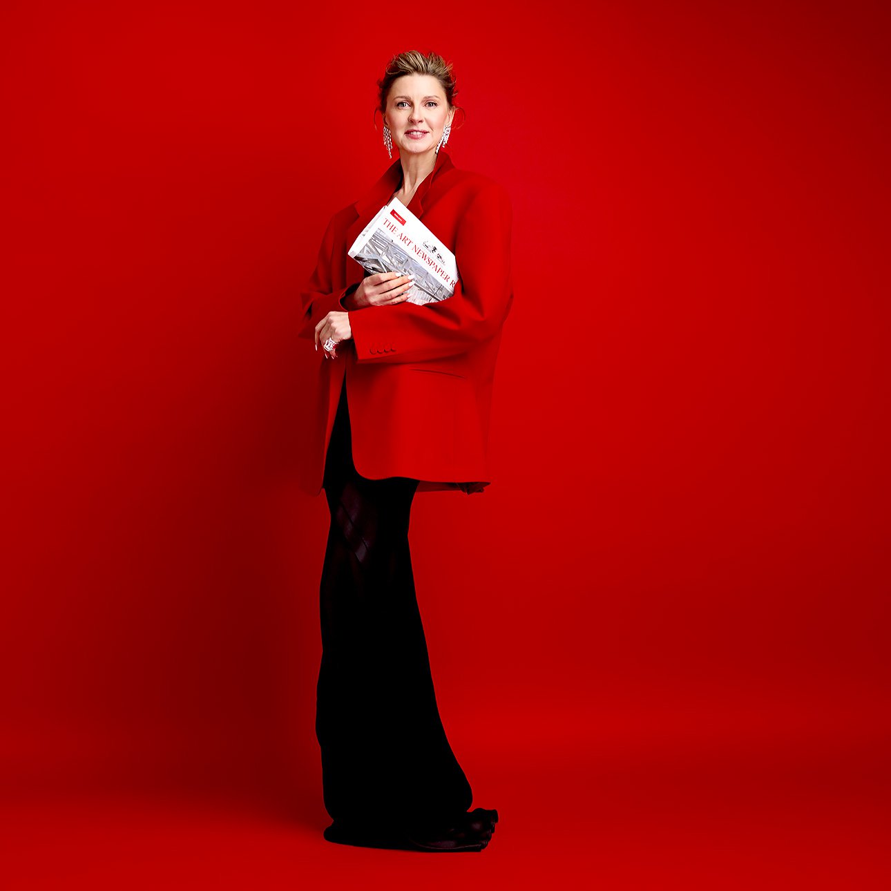 Издатель The Art Newspaper Russia Ольга Ярутина.  Фото: Дмитрий Булин