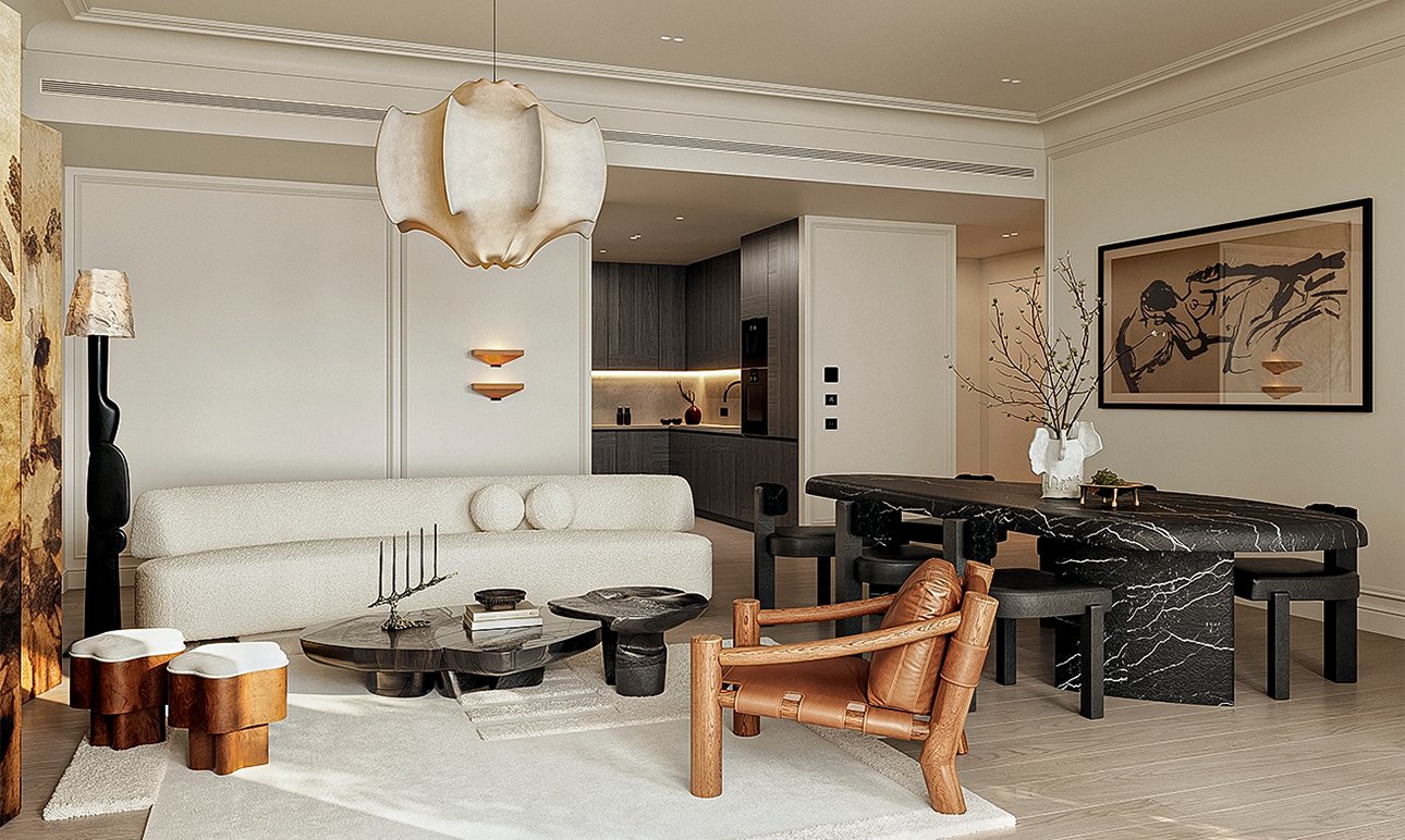 Интерьеры комплекса Springs.  Фото: UNIQ Development