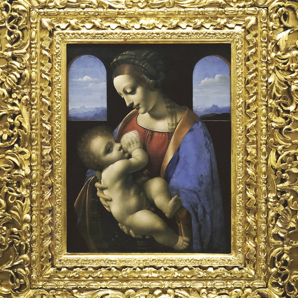 «Мадонна Литта». Леонардо да Винчи. 1481−1495.  Фото: Государственный Эрмитаж