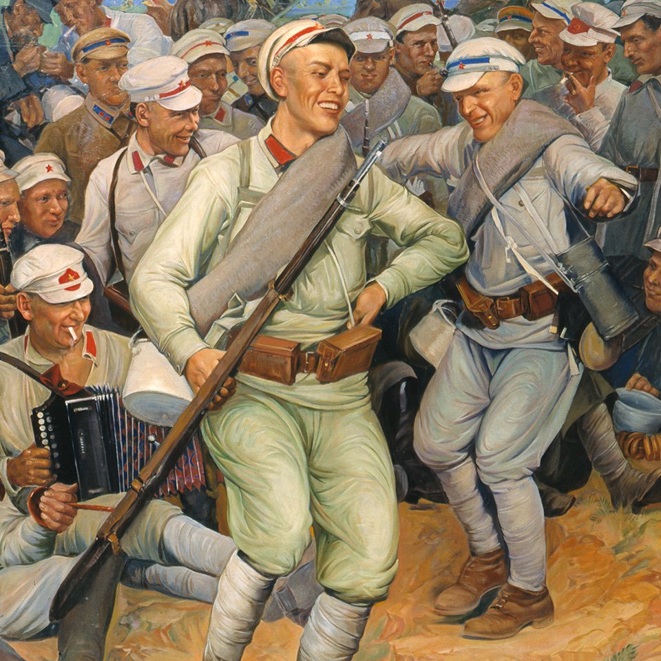 Федор Модоров. «Веселая минутка». 1928.  Фото: Музей современного искусства «Гараж»