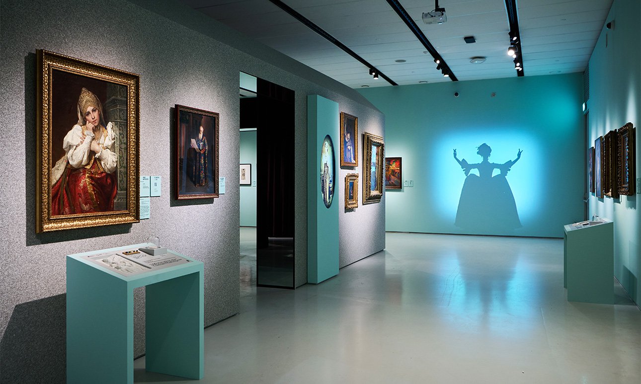 Выставка «Под маской» в Музее русского импрессионизма.  Фото: Музей русского импрессионизма