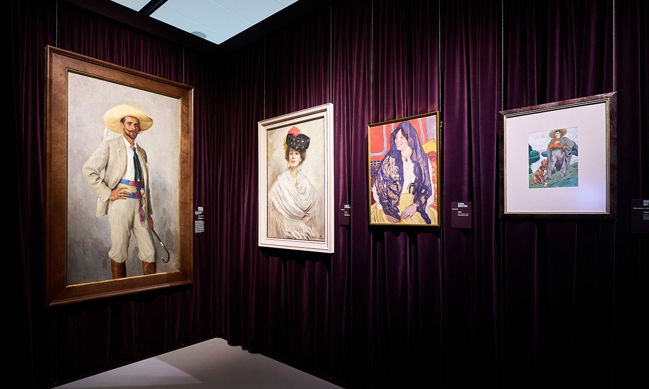 Выставка «Под маской» в Музее русского импрессионизма. Фото: Музей русского импрессионизма