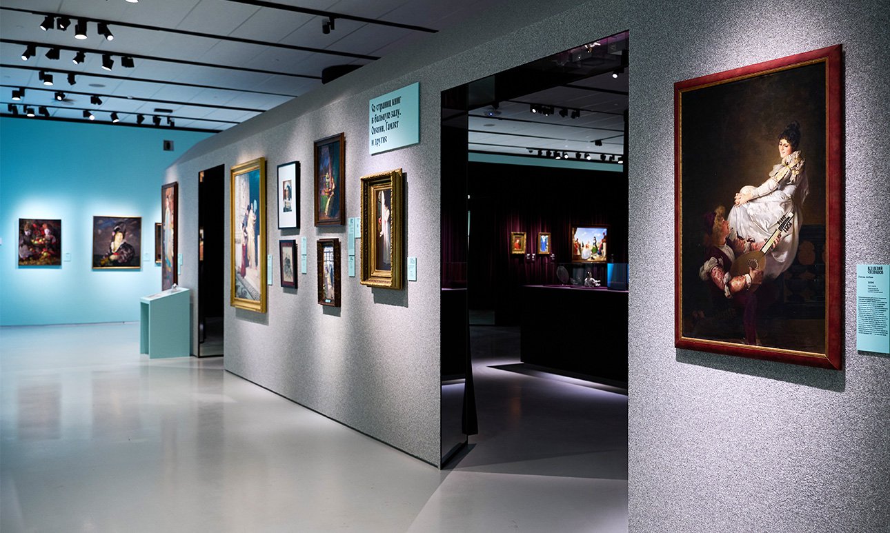 Выставка «Под маской» в Музее русского импрессионизма.  Фото: Музей русского импрессионизма