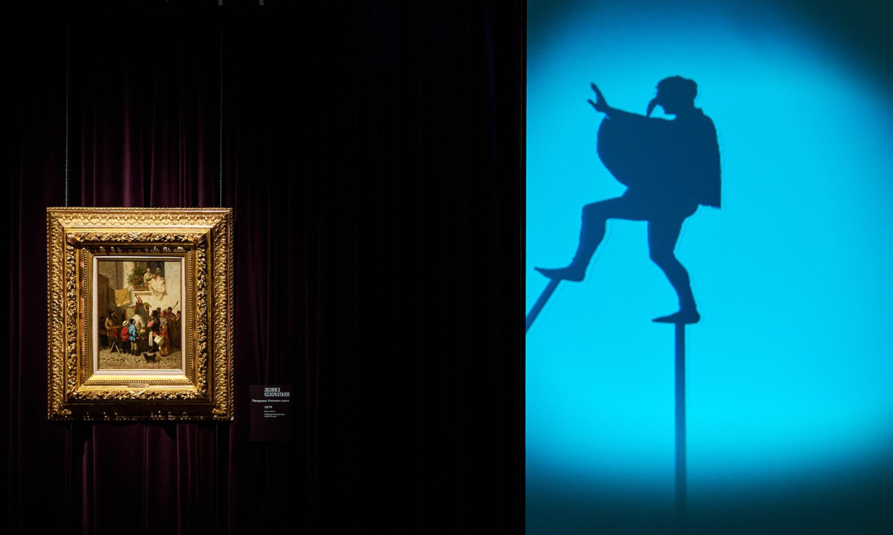 Выставка «Под маской» в Музее русского импрессионизма.  Фото: Музей русского импрессионизма