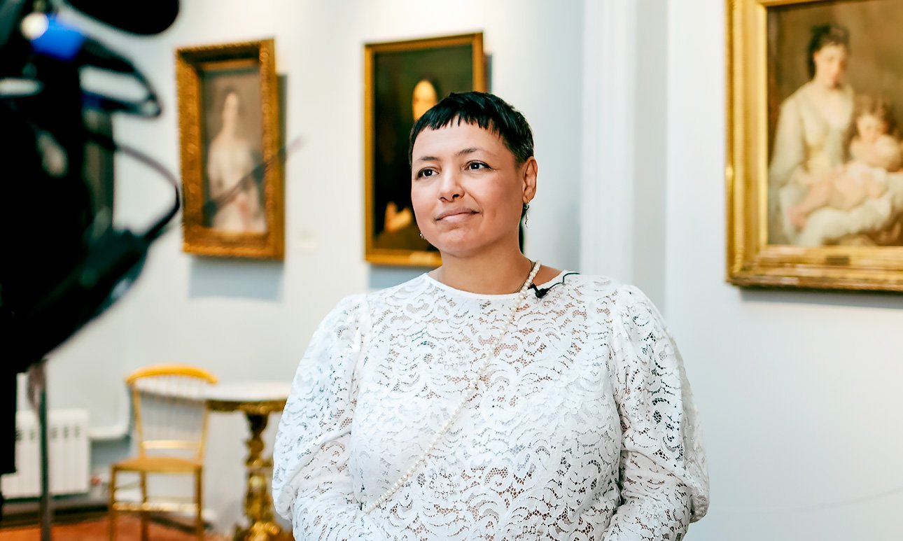 Директор Ульяновского областного художественного музея Анна Маркеш Карвалейру.  Фото: Ульяновский областной художественный музей