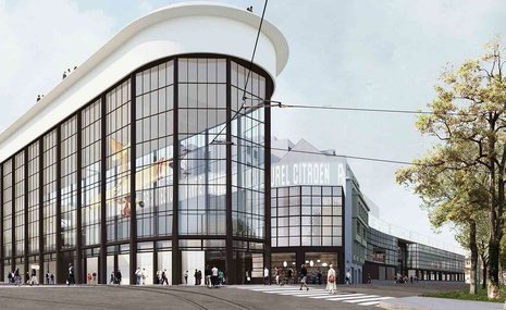 Брюссельский Kanal временно породнился с Центром Помпиду