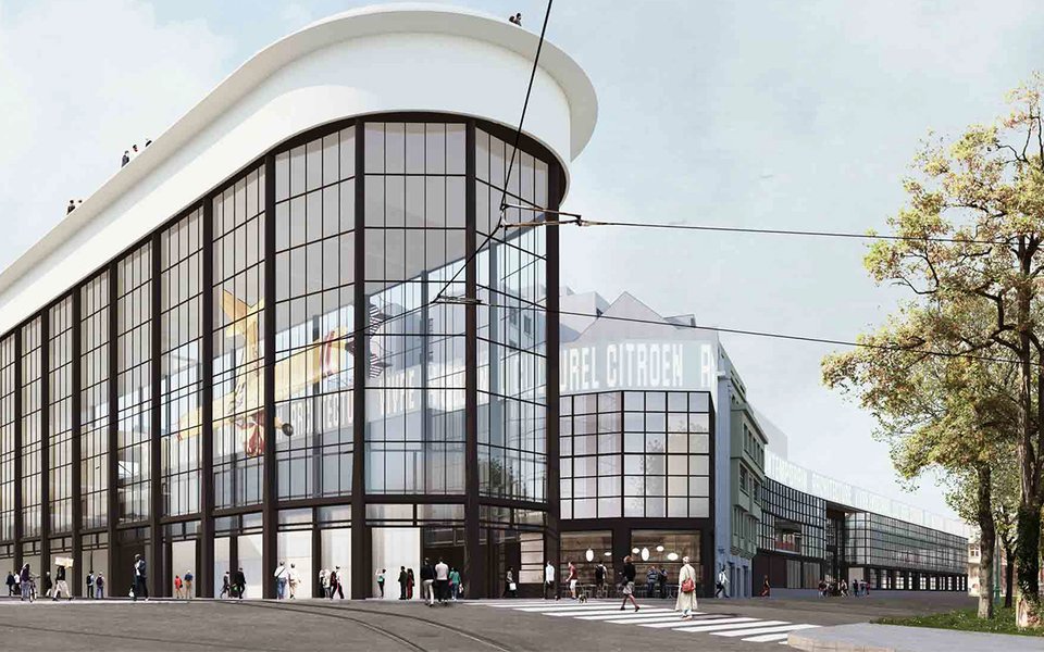 Брюссельский Kanal временно породнился с Центром Помпиду